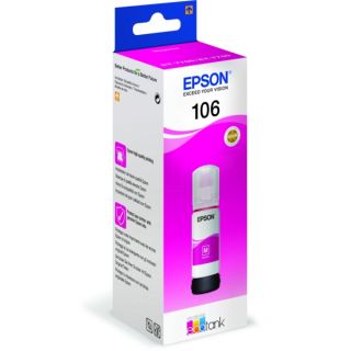 C13T00R340 / 106 - bouteille d'encre de marque Epson - magenta