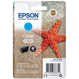 C13T03U24010 / 603 - cartouche de marque Epson - cyan