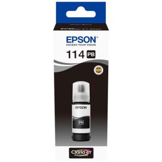C13T07B140 / 114 - bouteille d'encre de marque Epson - noire