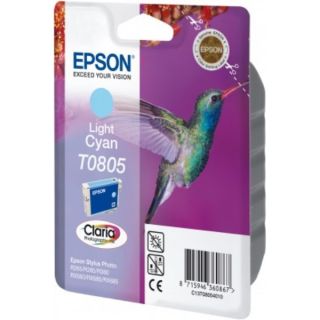 C13T08054011 / T0805 - cartouche de marque Epson - cyan photo