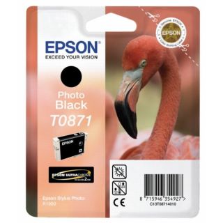 C13T08714010 / T0871 - cartouche de marque Epson - noire