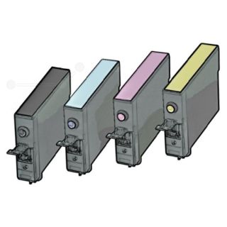 C13T08954020 / T0895 - cartouches de marque Epson - multipack 4 couleurs : noire, cyan, magenta, jaune