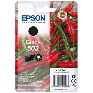 C13T09Q14020 / 503 - cartouche de marque Epson - noire