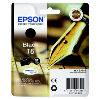 C13T16214022 / 16 - cartouche de marque Epson - noire