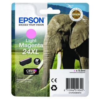 C13T24364010 / 24XL - cartouche de marque Epson - magenta photo