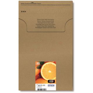 C13T33374510 / 33 - cartouches de marque Epson - multipack 5 couleurs : noire, cyan, magenta, jaune