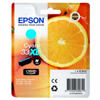 C13T33624022 / 33XL - cartouche de marque Epson - cyan