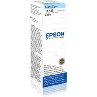 C13T67354A / T6735 - bouteille d'encre de marque Epson - cyan photo