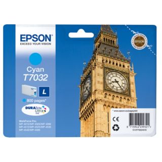 C13T70324010 / T7032 - cartouche de marque Epson - cyan