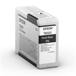 C13T850100 / T8501 - cartouche de marque Epson - noire