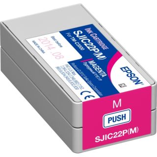 C33S020603 / SJI-C-22-P-(M) - cartouche de marque Epson - magenta