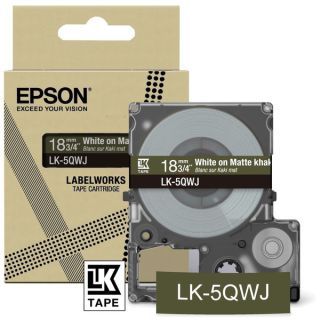 C53S672089 / LK-5QWJ - ruban cassette de marque Epson - blanc