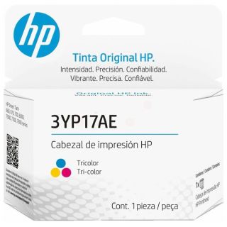 3YP17AE - tête d'impression de marque HP - cyan, magenta, jaune