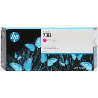 676M7A / 738 - cartouche de marque HP - magenta