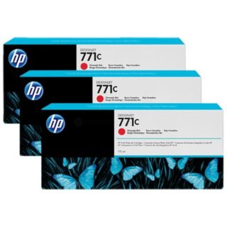B6Y32A / 771C - cartouche de marque HP - rouge - pack de 3