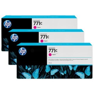 B6Y33A / 771C - cartouche de marque HP - magenta - pack de 3