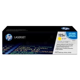CB542A / 125A - toner de marque HP - jaune