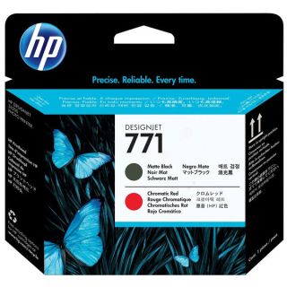 CE017A / 771 - tête d'impression de marque HP - noire, rouge