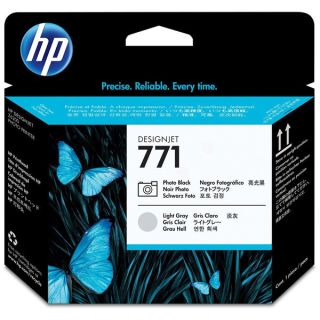 CE020A / 771 - tête d'impression de marque HP - noire, gris claire