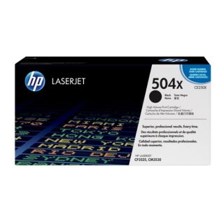CE250X / 504X - toner de marque HP - noir