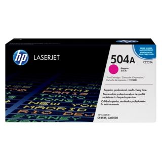 CE253A / 504A - toner de marque HP - magenta