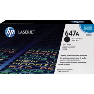 CE260A / 647A - toner de marque HP - noir