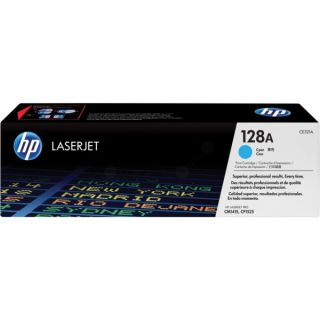 CE321A / 128A - toner de marque HP - cyan