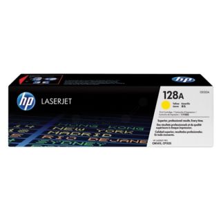 CE322A / 128A - toner de marque HP - jaune