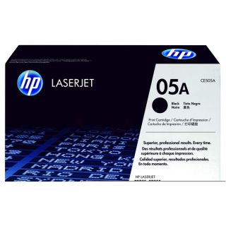 CE505A / 05A - toner de marque HP - noir