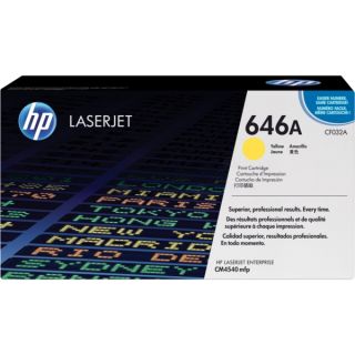 CF032A / 646A - toner de marque HP - jaune