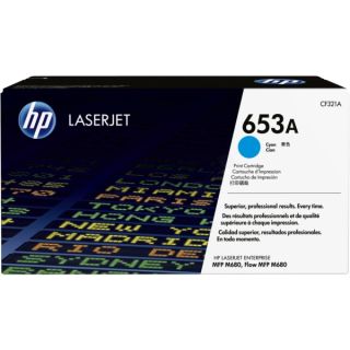 CF321A / 653A - toner de marque HP - cyan