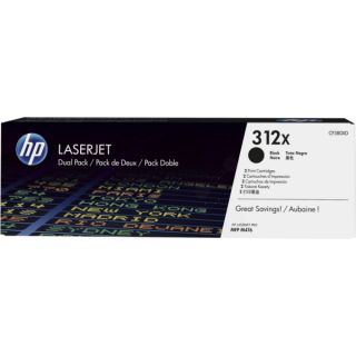 CF380XD / 312XD - toner de marque HP - noir - pack de 2