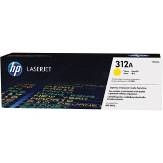 CF382A / 312A - toner de marque HP - jaune