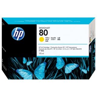 C4873A / 80 - cartouche de marque HP - jaune