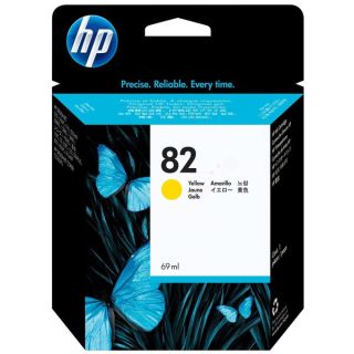 C4913A / 82 - cartouche de marque HP - jaune