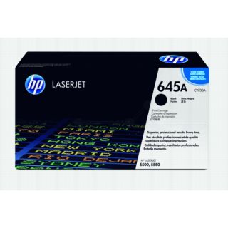 C9730A / 645A - toner de marque HP - noir