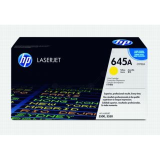 C9732A / 645A - toner de marque HP - jaune