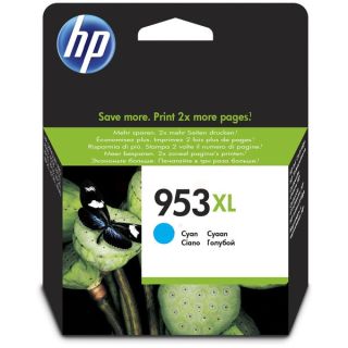 F6U16AE / 953XL - cartouche de marque HP - cyan