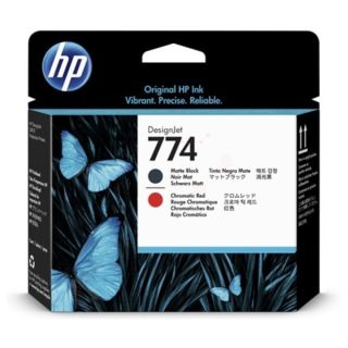 P2V97A / 774 - tête d'impression de marque HP - noire, rouge