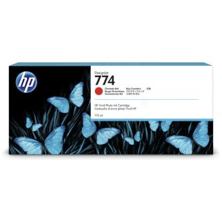 P2W02A / 774 - cartouche de marque HP - rouge