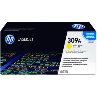 Q2672A / 309A - toner de marque HP - jaune