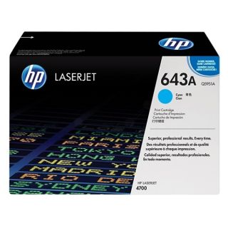 Q5951A / 643A - toner de marque HP - cyan
