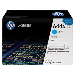 Q6461A / 644A - toner de marque HP - cyan