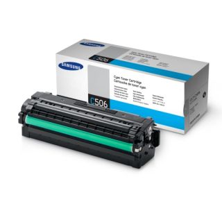 SU047A / CLT-C506S - toner de marque HP - cyan