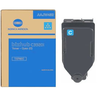 AAJW452 / TNP-80 C - toner de marque Konica Minolta - cyan