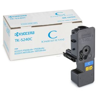 1T02R7CNL0 / TK-5240 C - toner de marque Kyocera - cyan