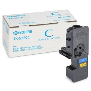 1T02R9CNL1 / TK-5220 C - toner de marque Kyocera - cyan