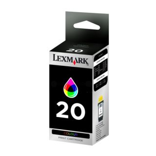 15MX120E / 20HC - cartouche de marque Lexmark - multicouleur