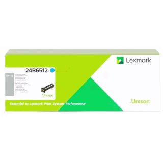 24B6512 - toner de marque Lexmark - cyan