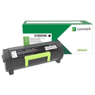 51B2H00 - toner de marque Lexmark - noir